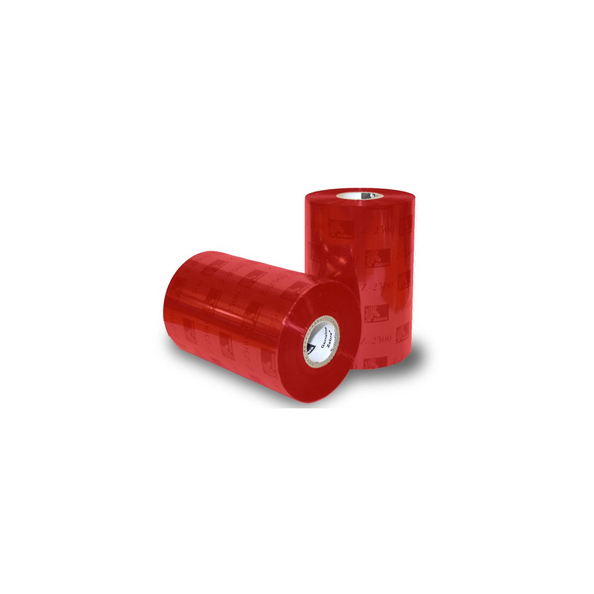 Rollo de Ribbon Zebra 60mm 5319 Colour Red Performance Cera 450M para Impresoras Industriales