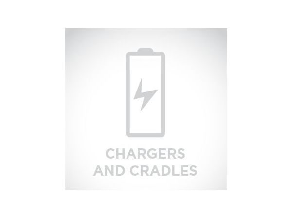 Compact cordless charge base charges Lithium-ion batteries