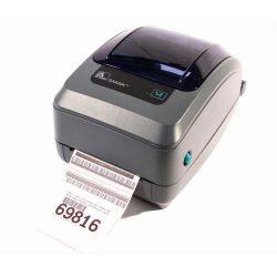 Impresora Zebra GX420T con Print Server y Dispensador