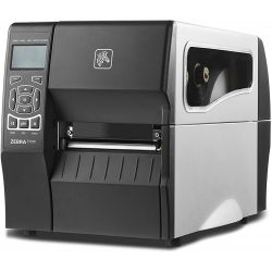 Impresora Zebra ZT230 203 dpi con Print Server y Dispensador con recogida del soporte (Transferencia Térmica)