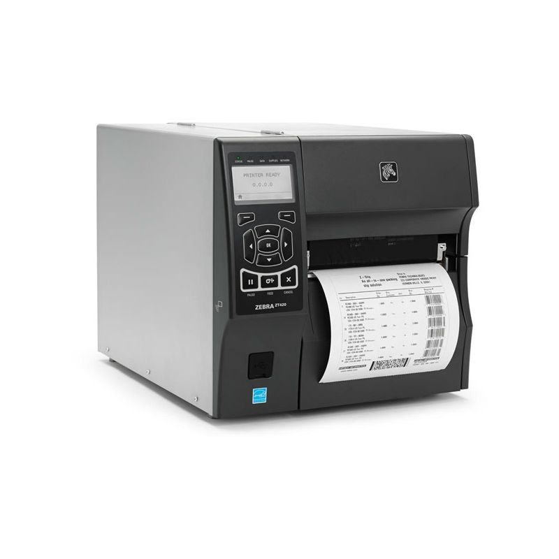 Impresora Zebra ZT420 203 dpi con Print Server y RFID