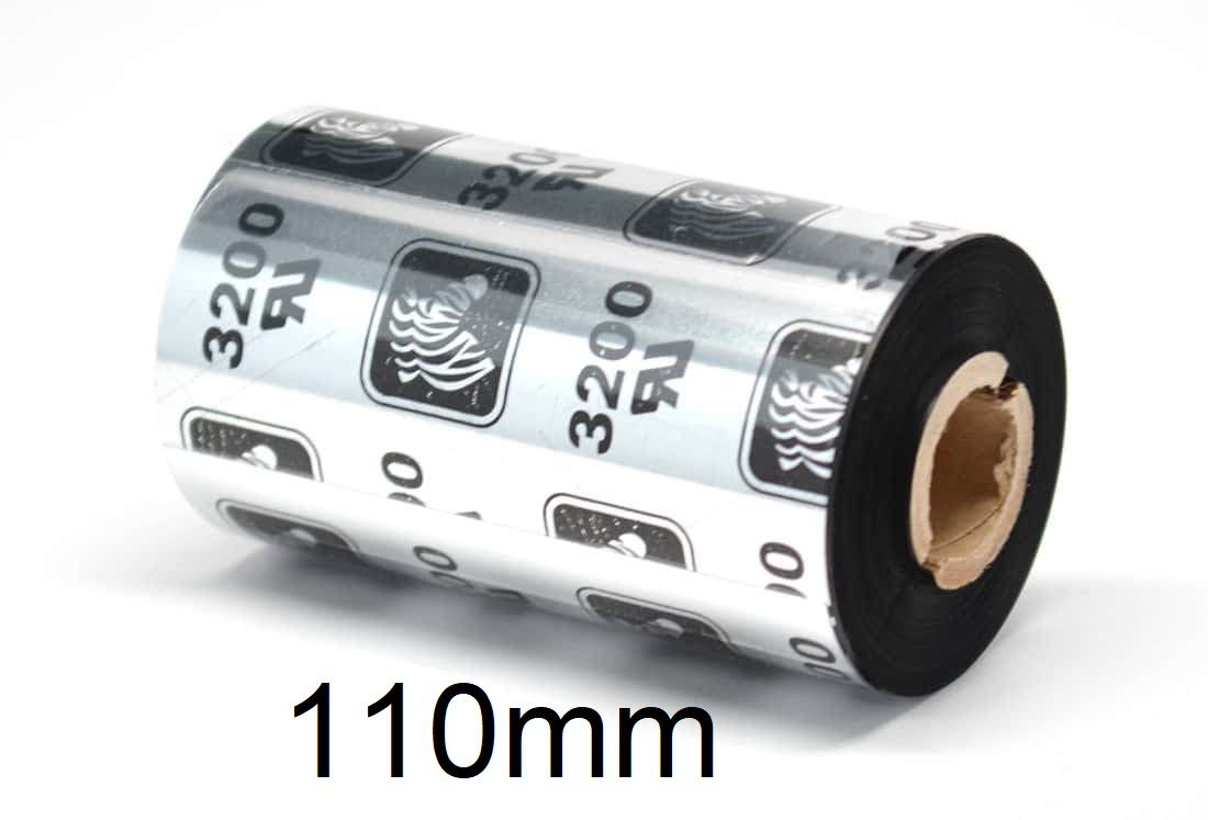 Ribbon Zebra 110mm 3200 Premium Cera/Resina