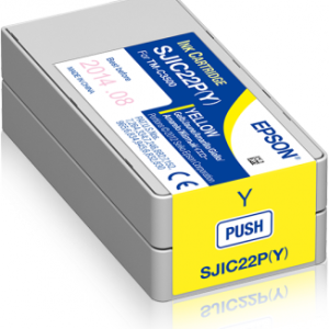 Cartucho de Tinta SJIC22P(Y) para Epson TM-C3500 (Yellow)