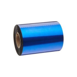 Rollo de Ribbon Zebra 60mm 5319 Colour Blue Performance Cera 450M para Impresoras Industriales