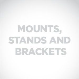 Stand: gray, 25cm (10´) stand height, flexible rod, weighted mid-sized base, 1300g/3800g cup