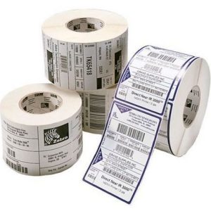 Rollo de etiquetas adhesivas Zebra 22mm x 18mm 8000T Lab Resist