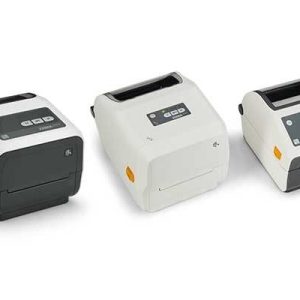 Impresora Zebra ZD421c Healthcare, cartucho, 8 puntos/mm (203 dpi), RTC, EPLII, ZPLII, USB, USB Host, BT (BLE), Ethernet, gris