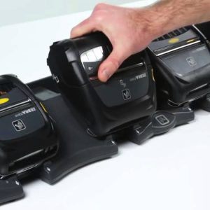 Estación de carga Zebra de 4 ranuras apto para: serie ZQ500