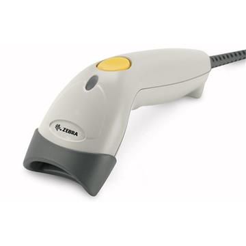 Lector Zebra LS1203, 1D, HD, kit (USB), antracita
