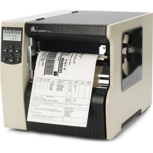 Impresora Zebra 220Xi4, 8 puntos/mm (203 ppp), cortador, RTC, ZPLII, servidor de impresión (ethernet, wifi)