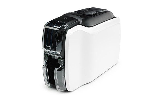Zebra ZC100, una sola cara, impresora de tarjetas de 12 puntos/mm (300 ppp), USB, Ethernet, MSR