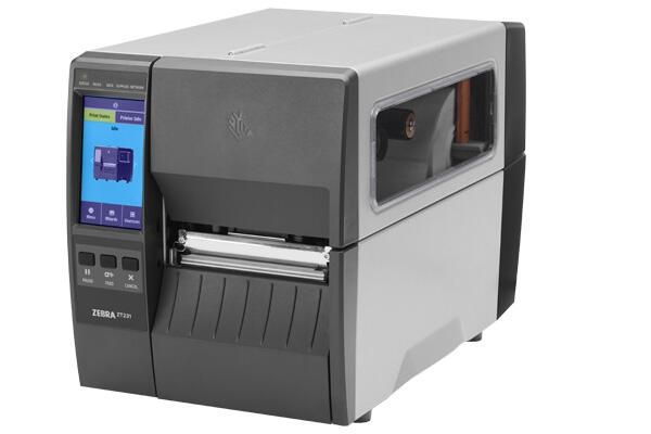 Impresora Zebra ZT231, 8 puntos/mm (203 ppp), pelador, pantalla, EPL, ZPL, ZPLII, USB, USB Host, RS232, BT (BLE), Ethernet