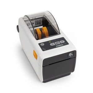 Impresora Zebra ZD411D HC, 8 puntos/mm (203 ppp), RTC, EPLII, ZPLII, USB, USB Host, BT, Wi-Fi, blanco