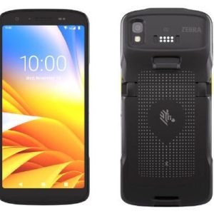Terminal Zebra TC22, 2D, SE4710, capacitiva proyectada, 2 pines, USB-C, BT, Wi-Fi, NFC, Android, GMS, negro