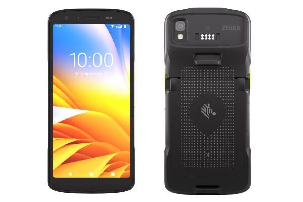 Terminal Zebra TC27, 2D, capacitiva proyectada, 8 pines, USB-C, BT, Wi-Fi, eSIM, 5G, NFC, Android, GMS, negro