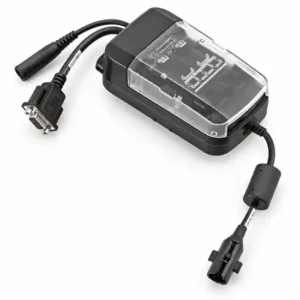 Concentrador de E/S Zebra USB SHARE-USBH-01 para base de vehiculo TC5X, con cubierta transparente y cables de conexion